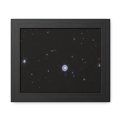 Uranus Wide, Hand Crafted Wooden Framed Poster