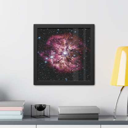 Prelude to Supernova, Hand Crafted Wooden Framed Poster