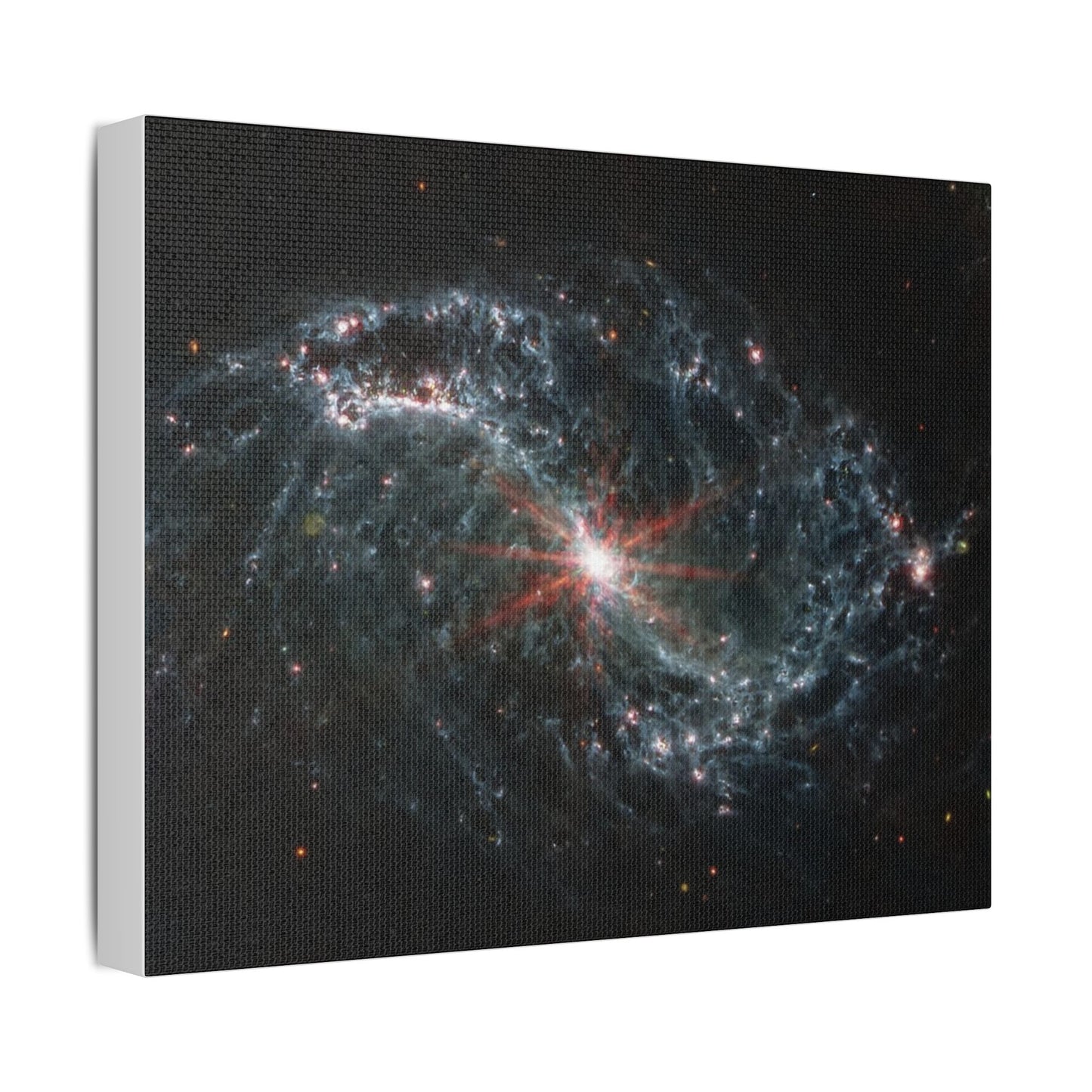 Intricate Networks of Gas and Dust in Nearby Galaxies, Satin Canvas, Stretched