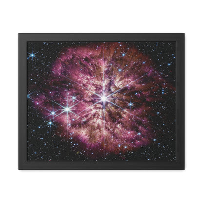 Prelude to Supernova, Hand Crafted Wooden Framed Poster