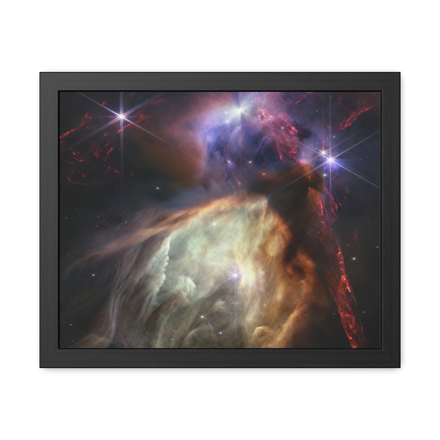 Rho Ophiuchi, Hand Crafted Wooden Framed Poster