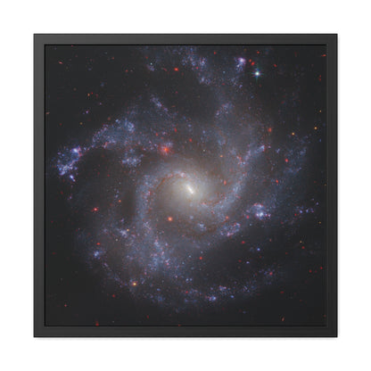 NGC 5468, Hand Crafted Wooden Framed Poster