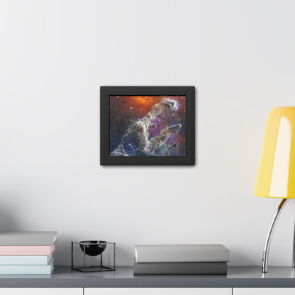 Pillars of Creation, Hand Crafted Wooden Framed Poster