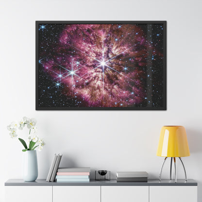 Prelude to Supernova, Hand Crafted Wooden Framed Poster