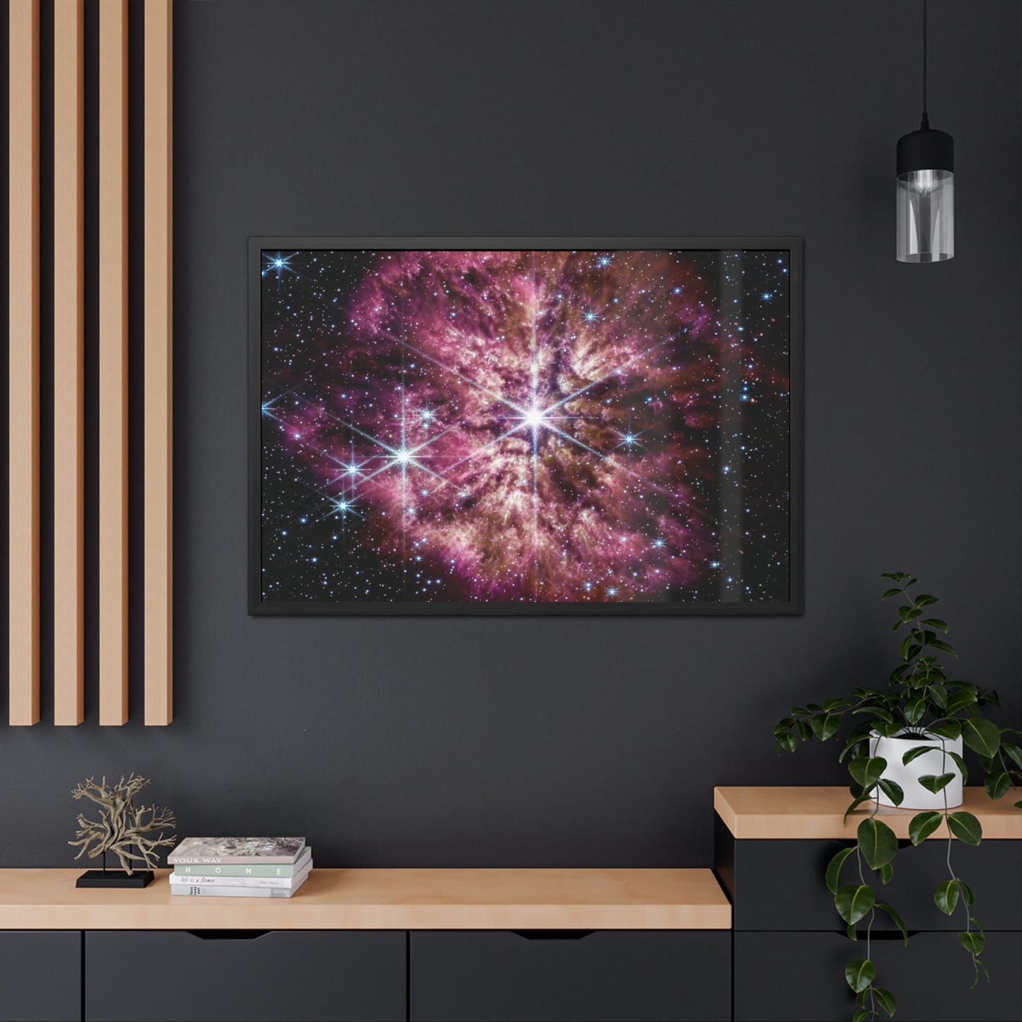 Prelude to Supernova, Hand Crafted Wooden Framed Poster