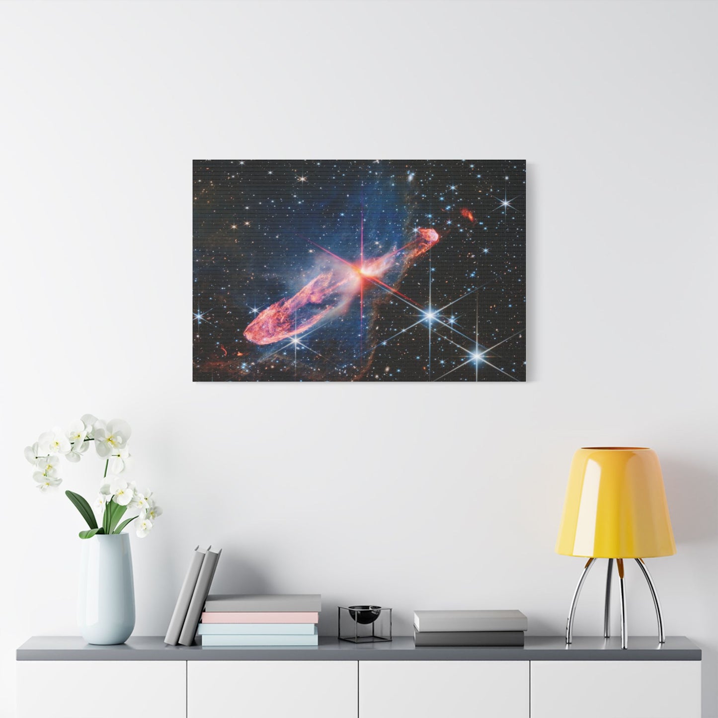 Herbig-Haro 46/47, Satin Canvas, Stretched