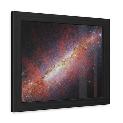 M82, Satin Hand Crafter Wooden Framed Poster