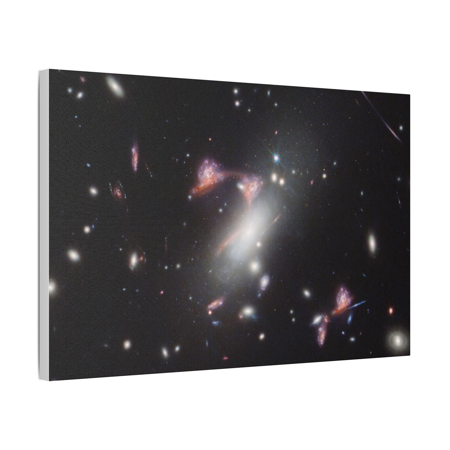 Question Mark Galaxy, Satin Canvas, Stretched