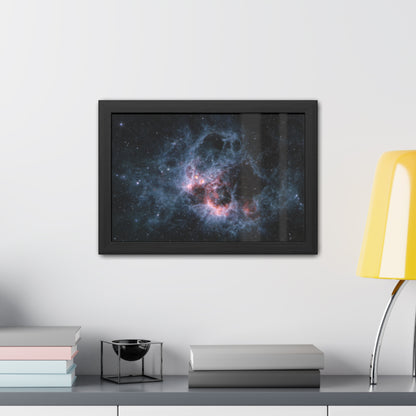 NGC 604 (MIRI Image), Hand Crafted Wooden Framed Poster