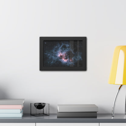 NGC 604 (MIRI Image), Hand Crafted Wooden Framed Poster