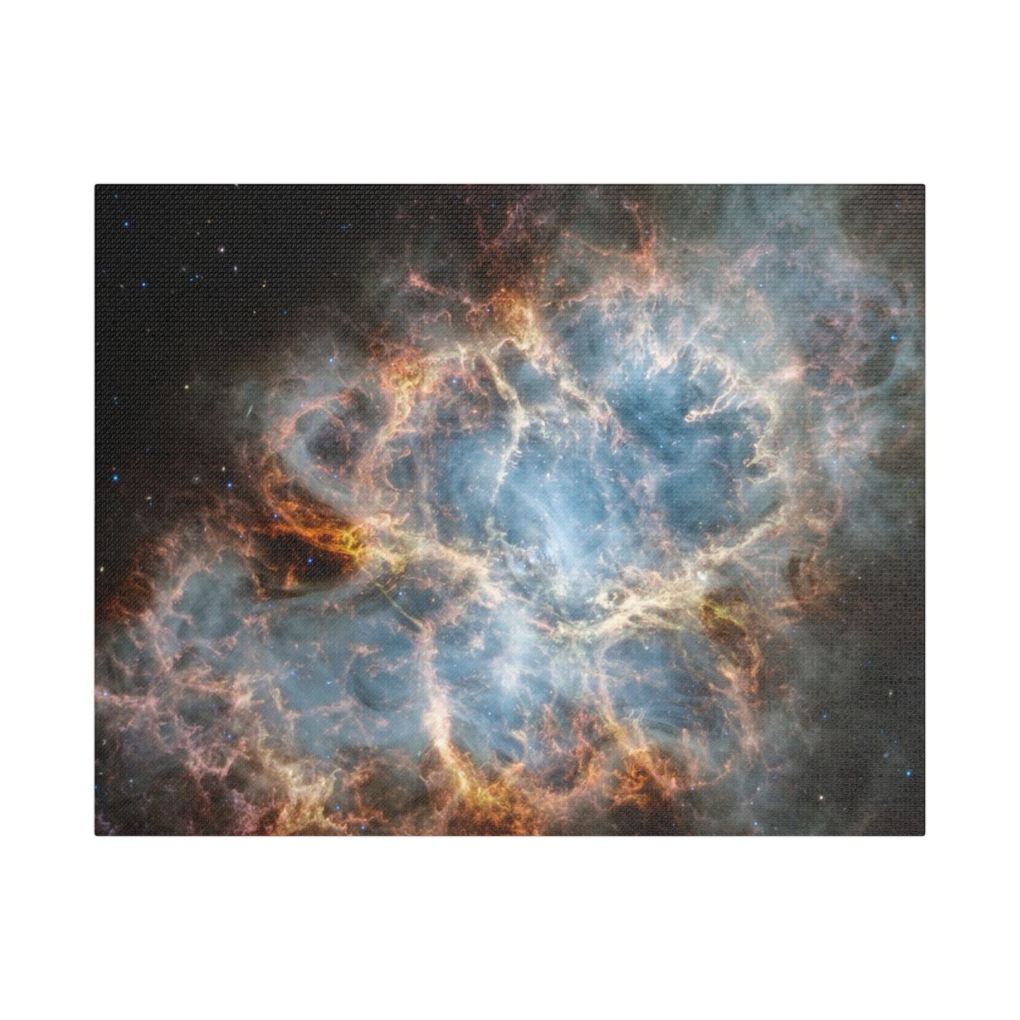 The Crab Nebula, Satin Canvas, Stretched