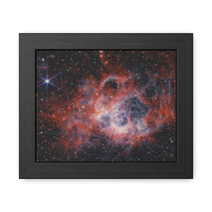 NGC 604, Hand Crafted Wooden Framed Poster