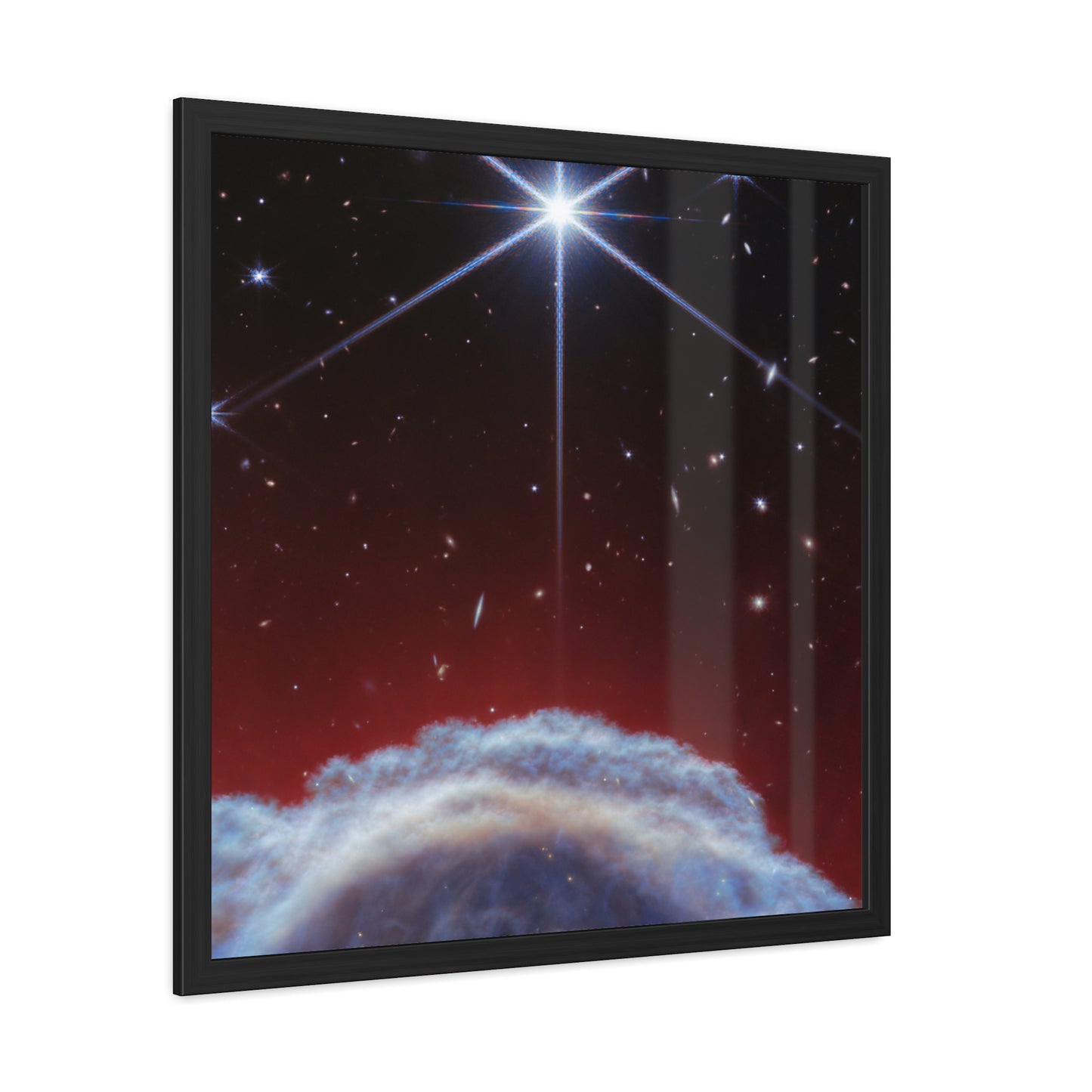 Horsehead Nebula, Hand Crafted Wooden Framed Poster