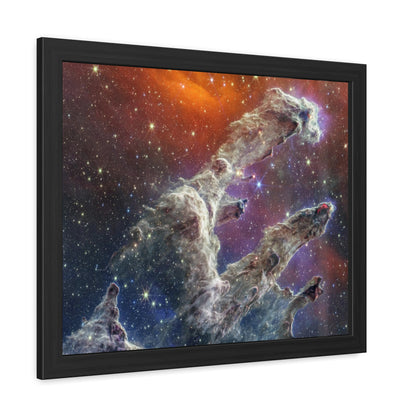 Pillars of Creation, Hand Crafted Wooden Framed Poster