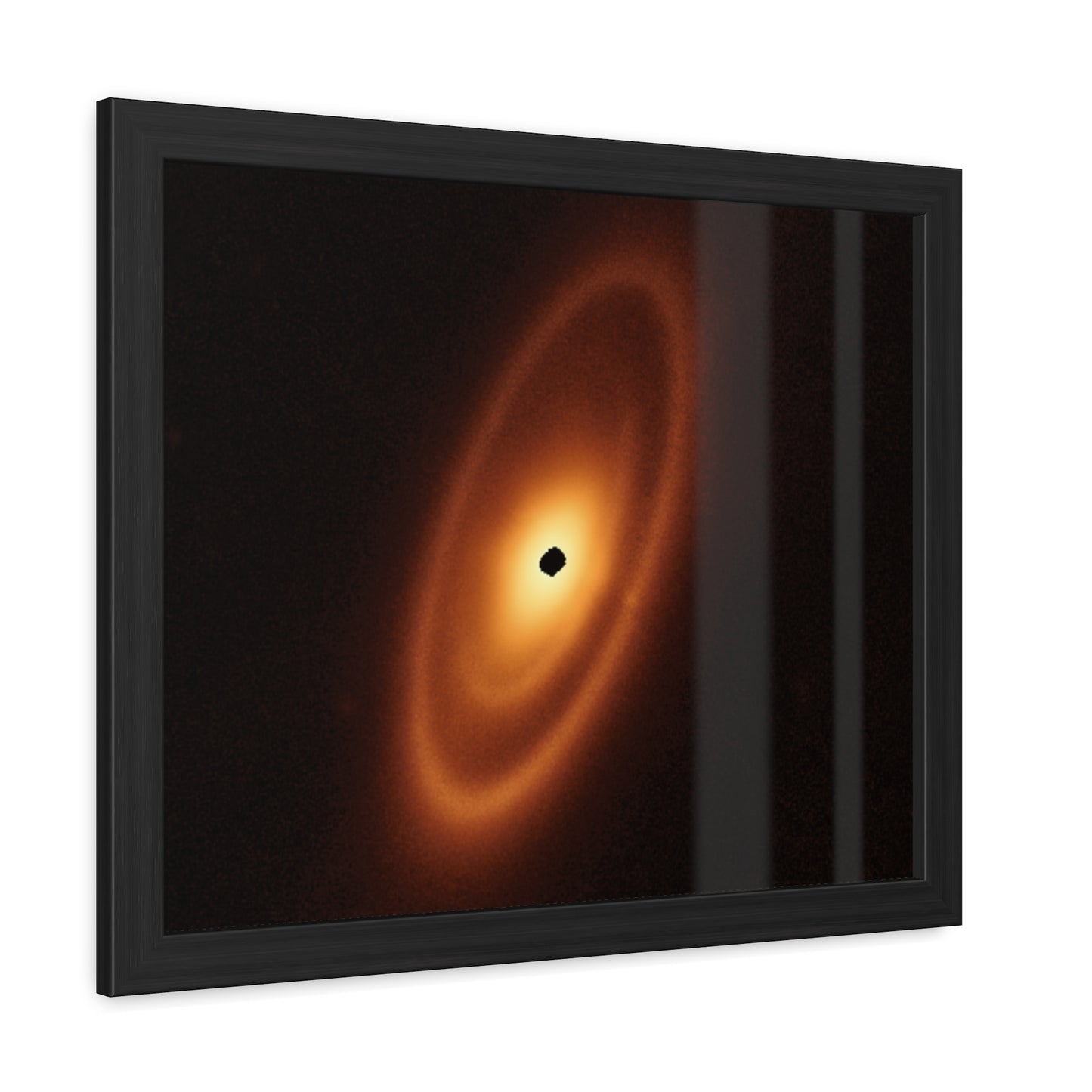 Fomalhaut Dusty Debris Disk, Hand Crafted Wooden Framed