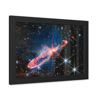 Herbig-Haro 46/47, Hand Crafted Wooden Framed Posters