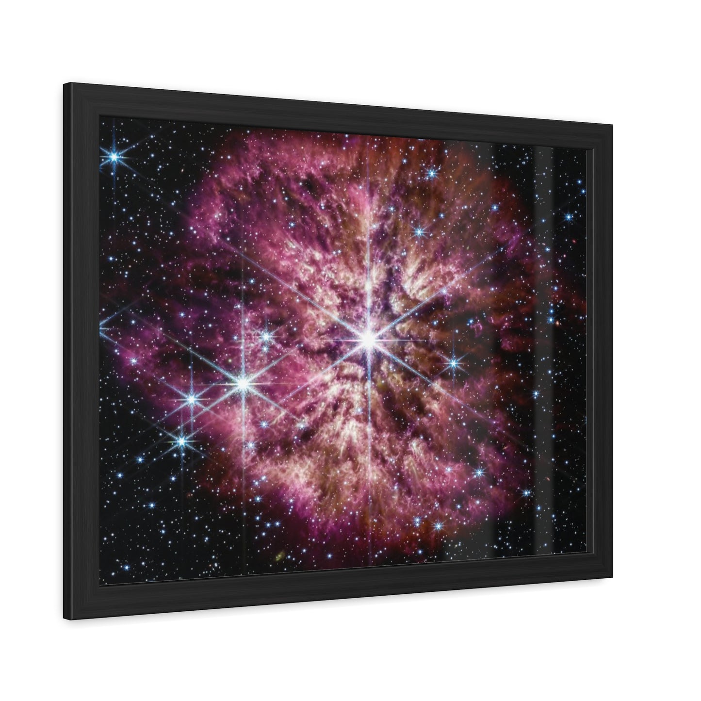 Prelude to Supernova, Hand Crafted Wooden Framed Poster