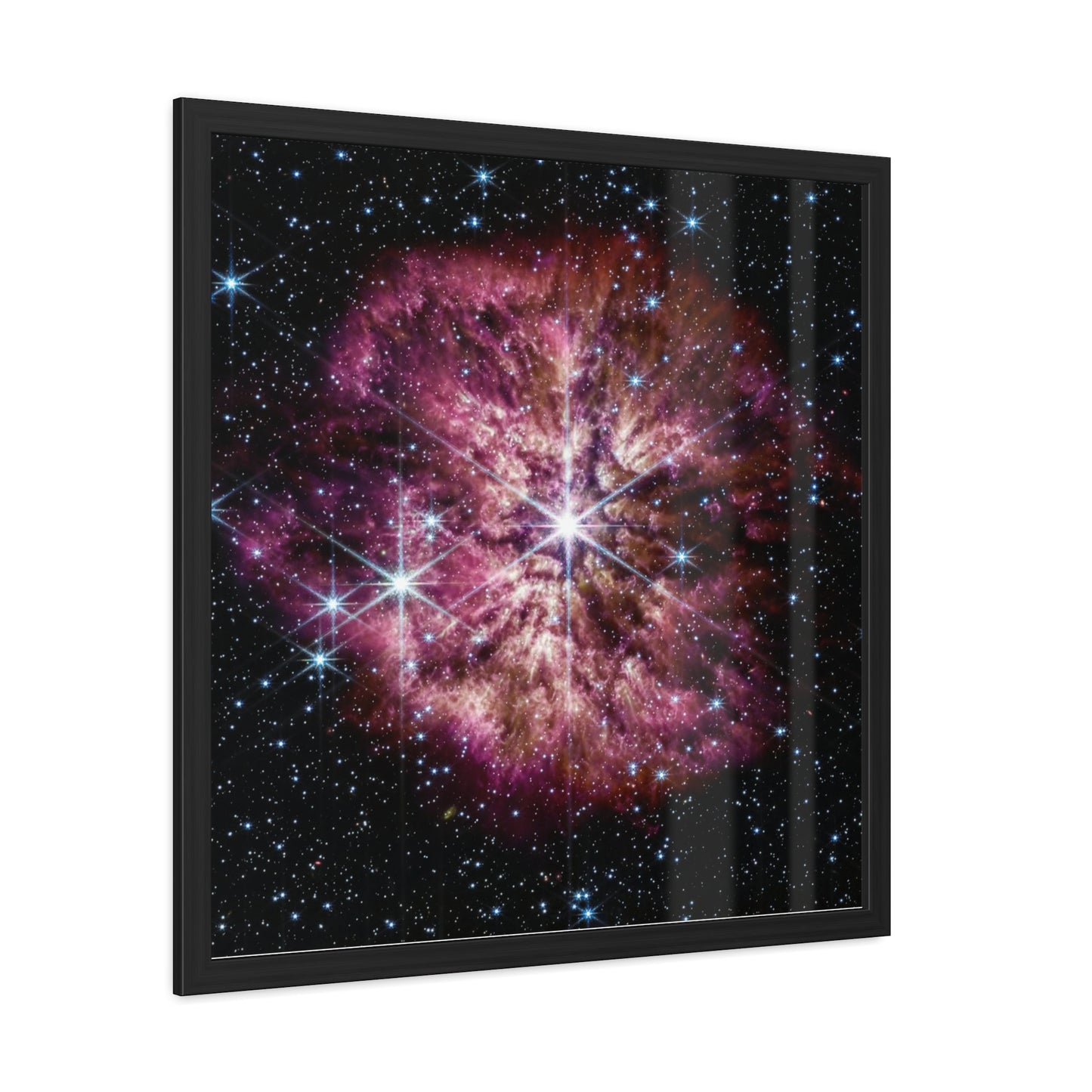 Prelude to Supernova, Hand Crafted Wooden Framed Poster