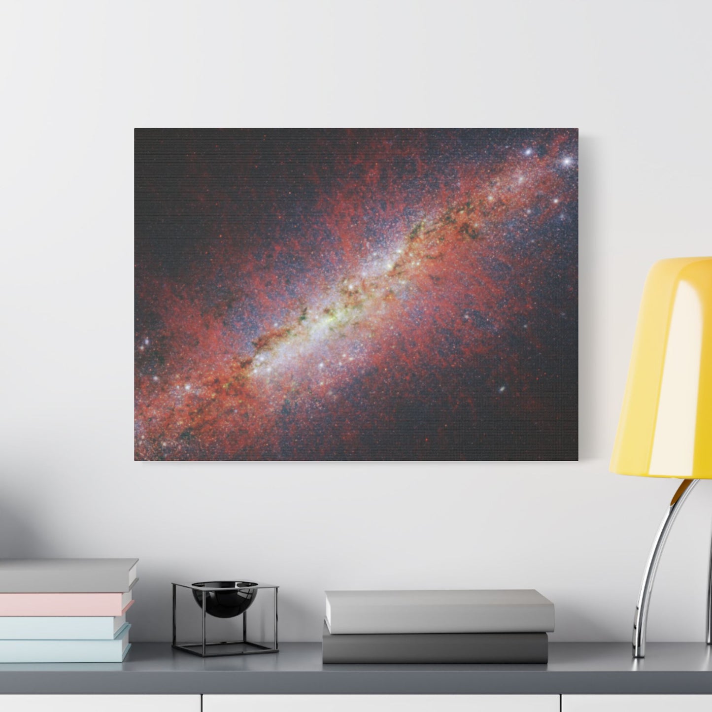 M82, Satin Canvas, Stretched