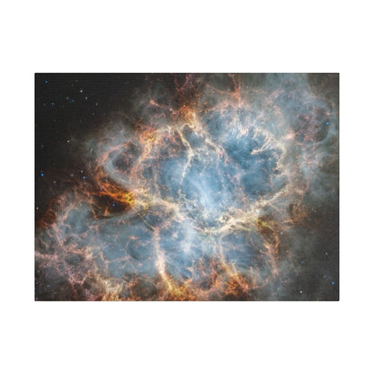 The Crab Nebula, Satin Canvas, Stretched