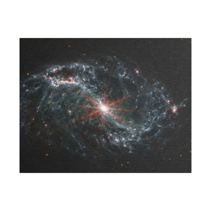 Intricate Networks of Gas and Dust in Nearby Galaxies, Satin Canvas, Stretched