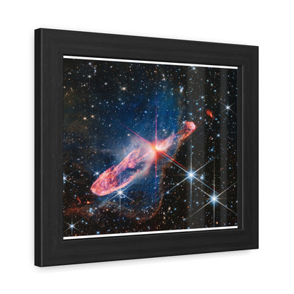 Herbig-Haro 46/47, Hand Crafted Wooden Framed Posters