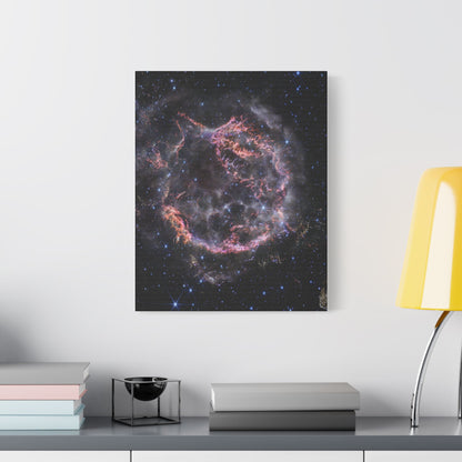 Cassiopeia A, Satin Canvas, Stretched