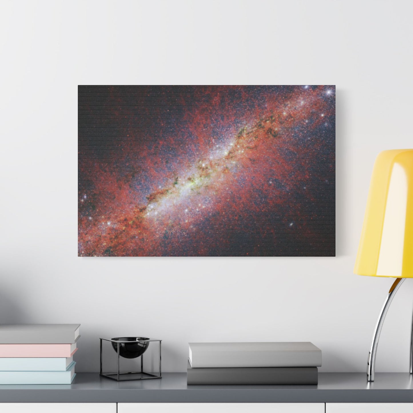 M82, Satin Canvas, Stretched