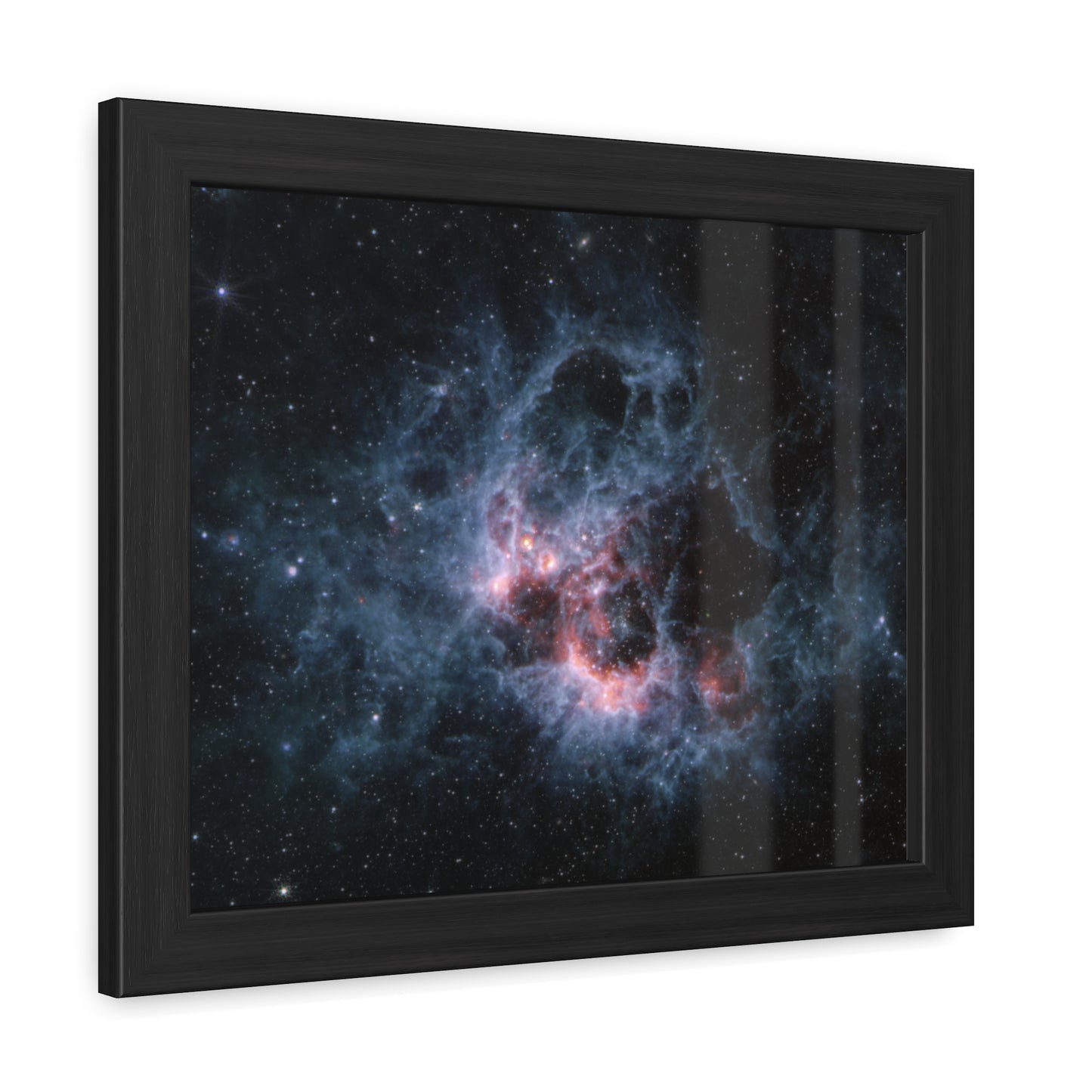 NGC 604 (MIRI Image), Hand Crafted Wooden Framed Poster