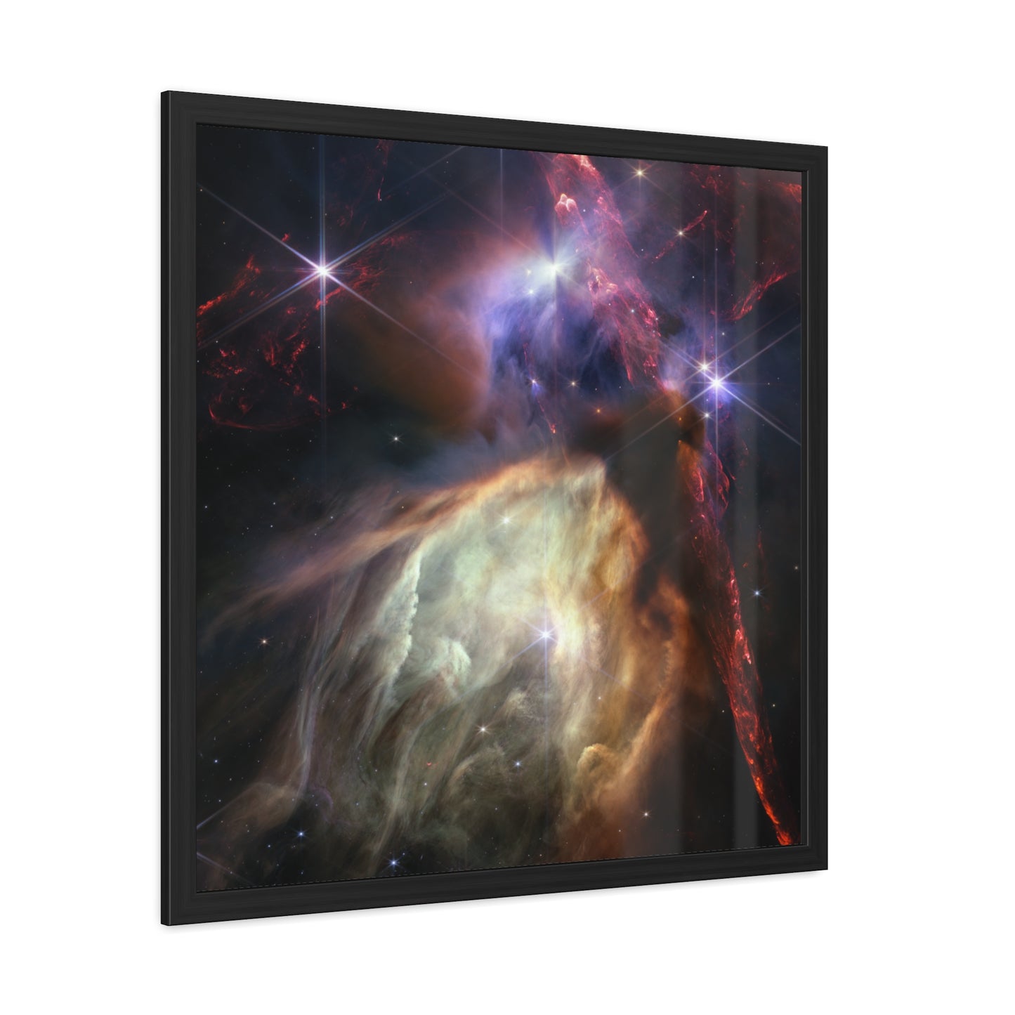 Rho Ophiuchi, Hand Crafted Wooden Framed Poster