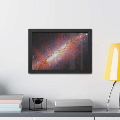 M82, Satin Hand Crafter Wooden Framed Poster