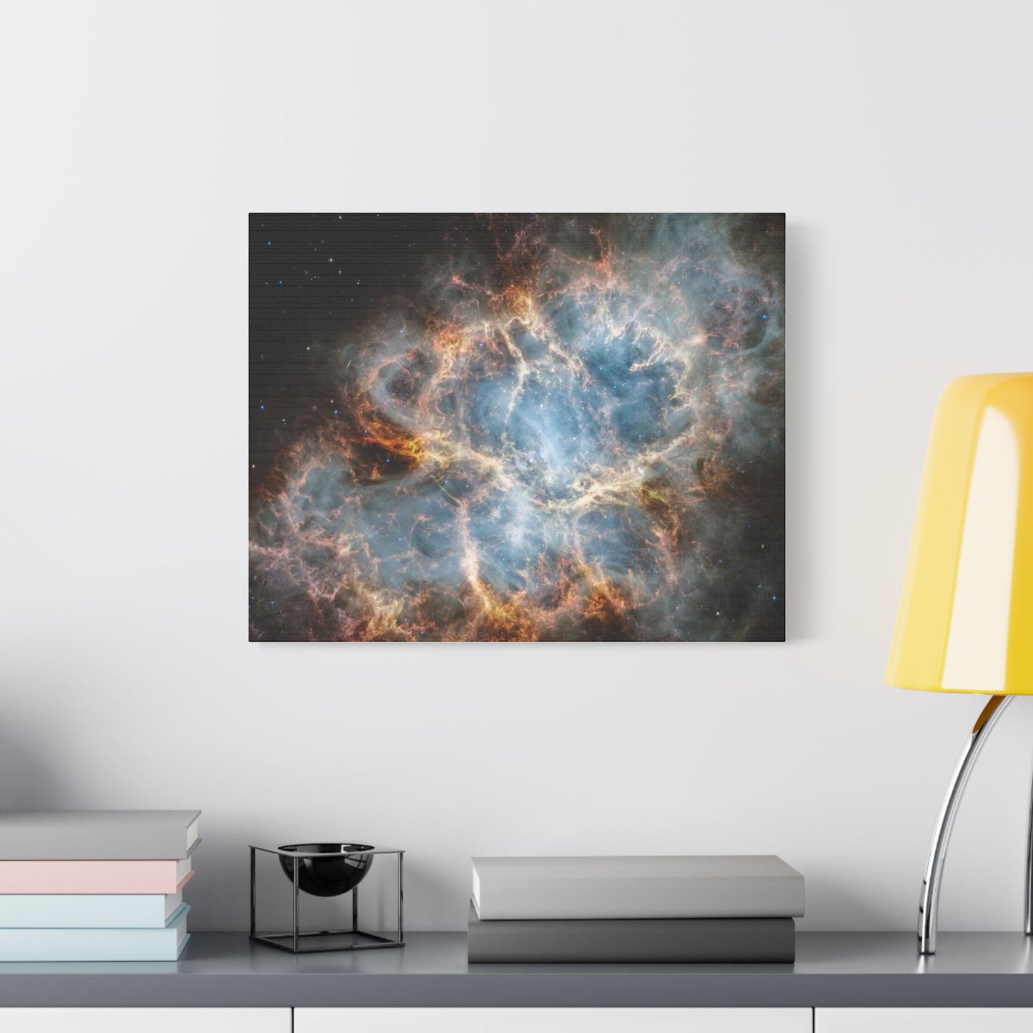 The Crab Nebula, Satin Canvas, Stretched