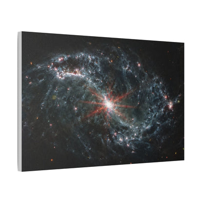 Intricate Networks of Gas and Dust in Nearby Galaxies, Satin Canvas, Stretched