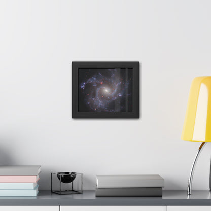 NGC 5468, Hand Crafted Wooden Framed Poster