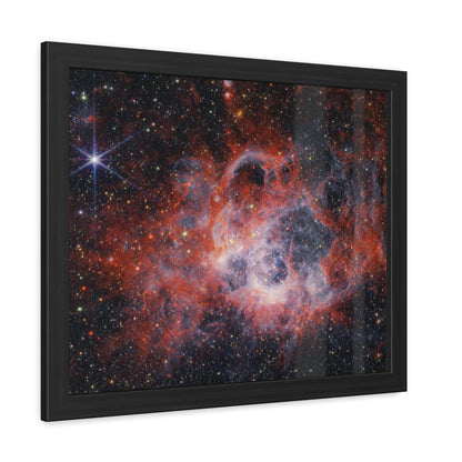 NGC 604, Hand Crafted Wooden Framed Poster