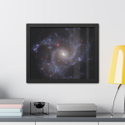 NGC 5468, Hand Crafted Wooden Framed Poster