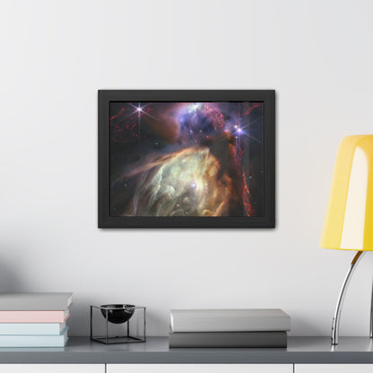 Rho Ophiuchi, Hand Crafted Wooden Framed Poster