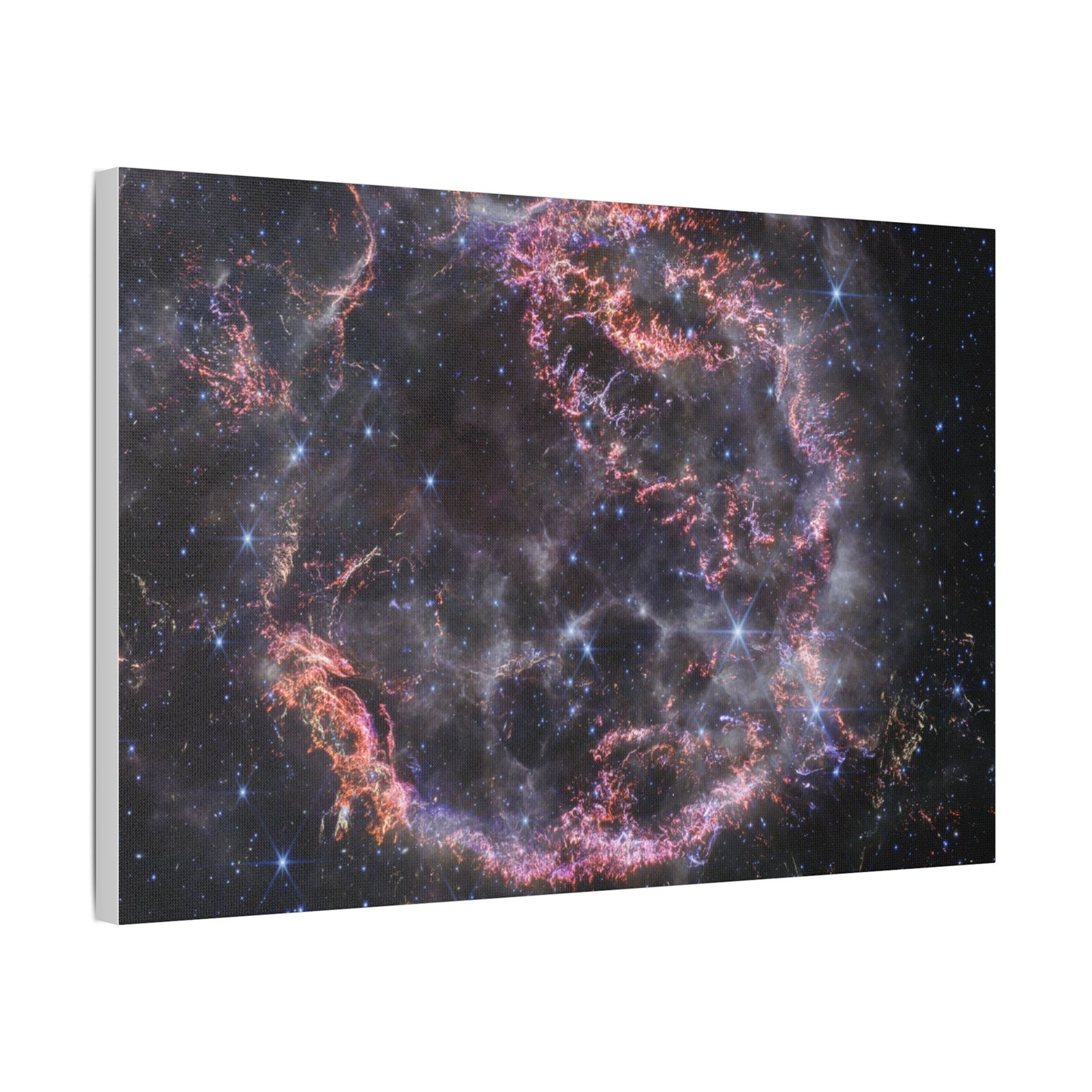 Cassiopeia A, Satin Canvas, Stretched