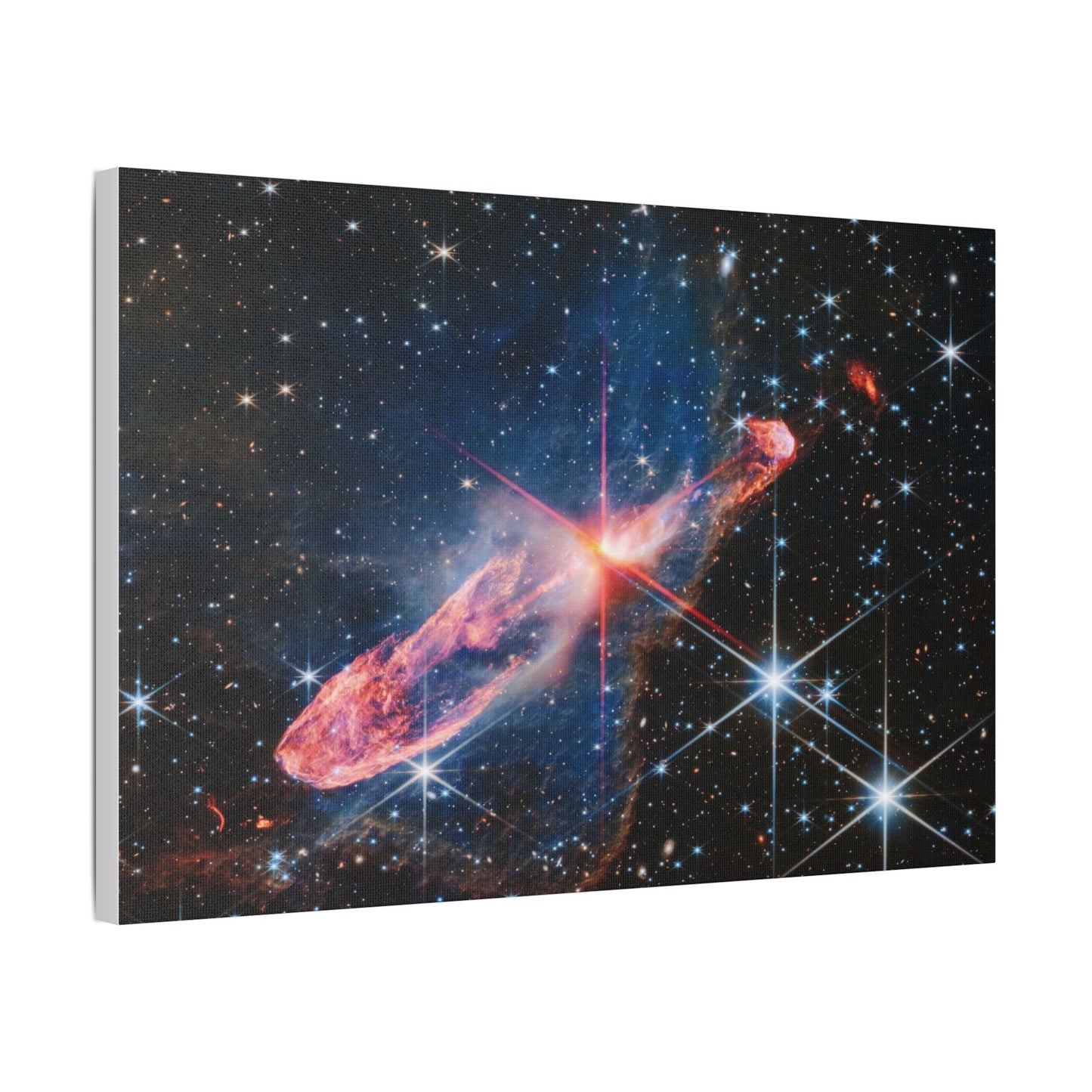 Herbig-Haro 46/47, Satin Canvas, Stretched