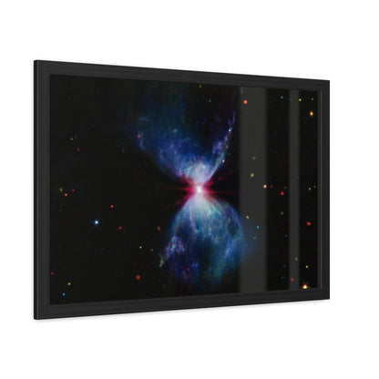 L1527 and Protostar, Hand Crafted Wooden Framed Poster