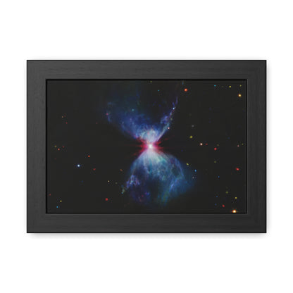 L1527 and Protostar, Hand Crafted Wooden Framed Poster