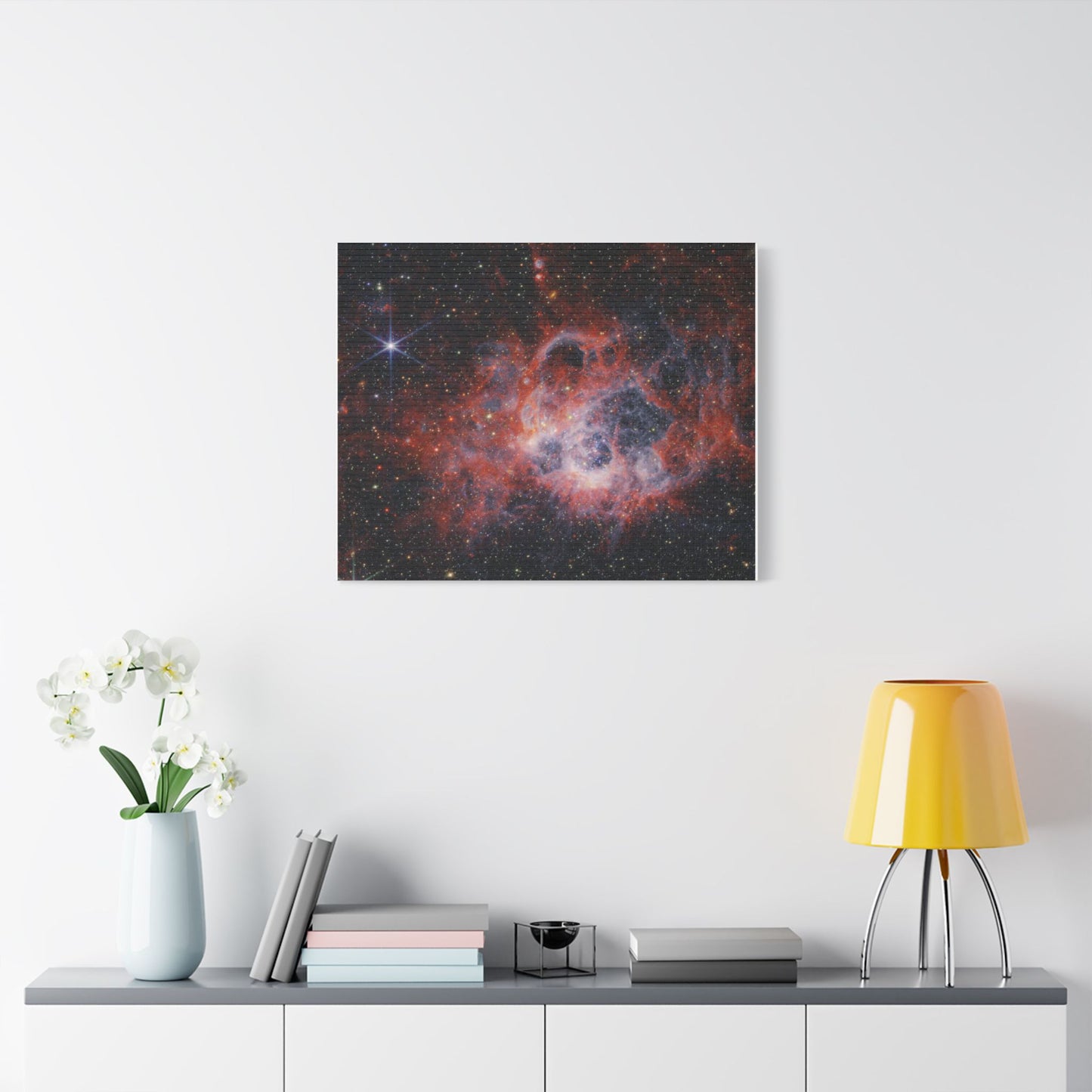 NGC 604, Satin Canvas, Stretched