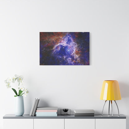 The Tarantula Nebula, Satin Canvas, Stretched