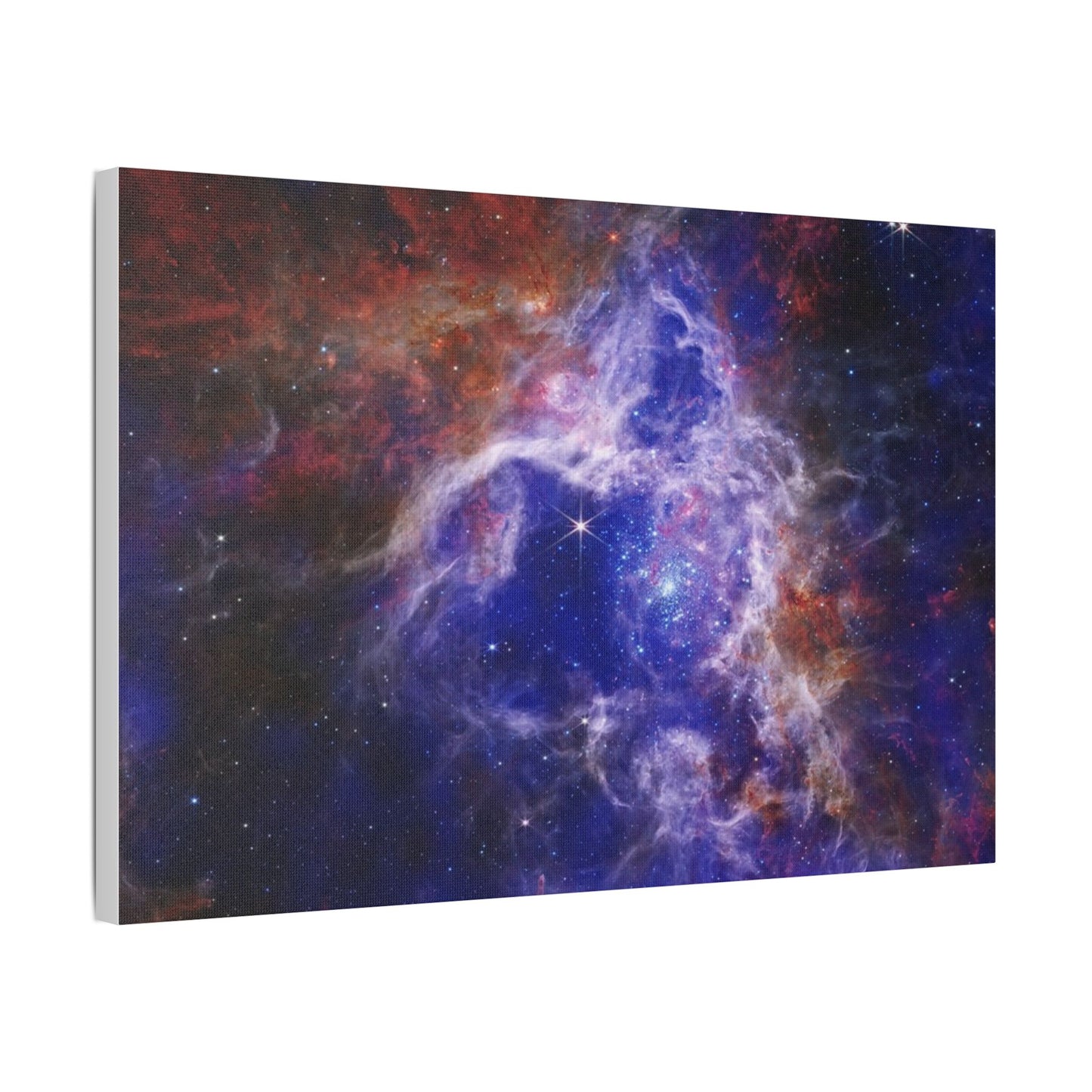 The Tarantula Nebula, Satin Canvas, Stretched