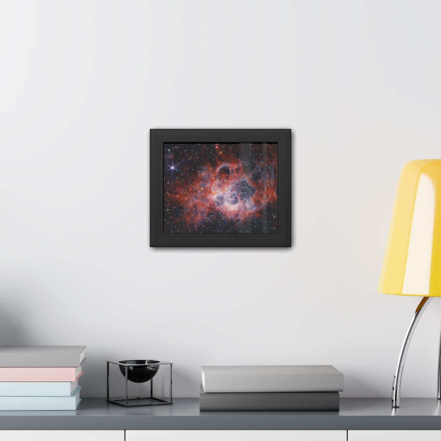 NGC 604, Hand Crafted Wooden Framed Poster