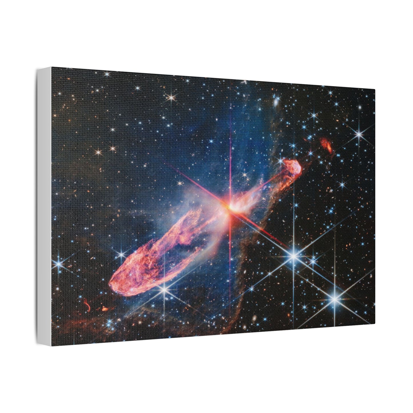 Herbig-Haro 46/47, Satin Canvas, Stretched