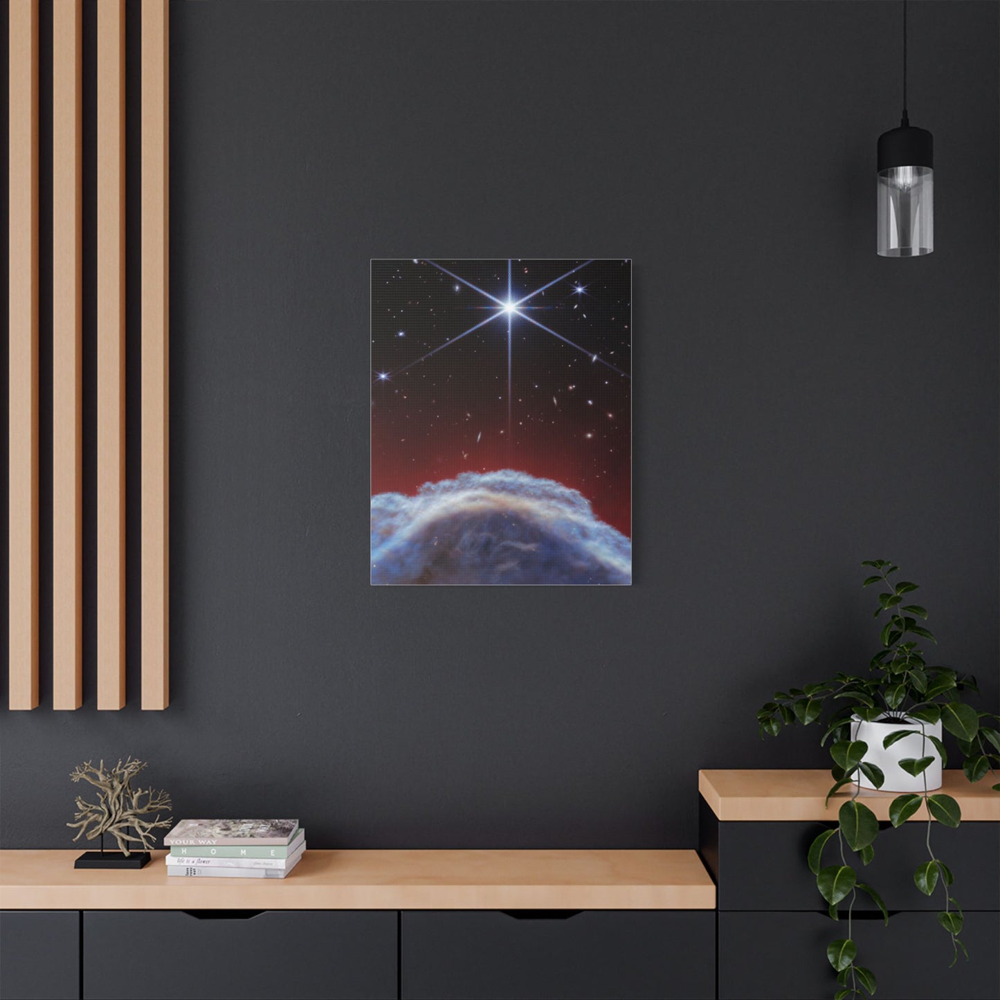 Horsehead Nebula, Satin Canvas, Stretched