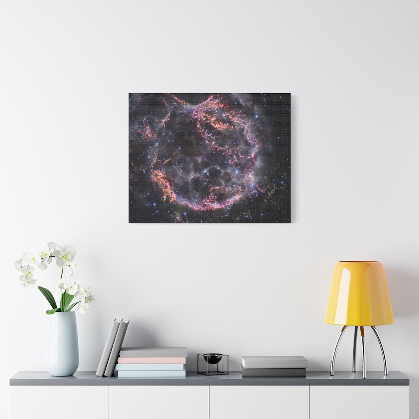 Cassiopeia A, Satin Canvas, Stretched