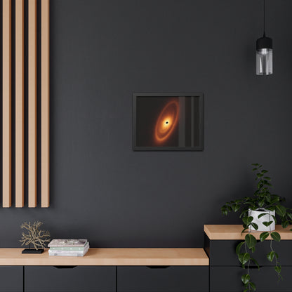 Fomalhaut Dusty Debris Disk, Hand Crafted Wooden Framed