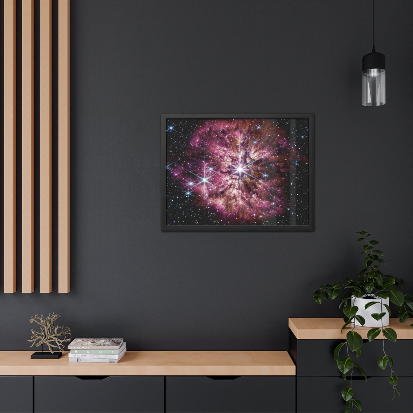 Prelude to Supernova, Hand Crafted Wooden Framed Poster